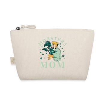Monstera Mom - Organic Pouch - nature - Front
