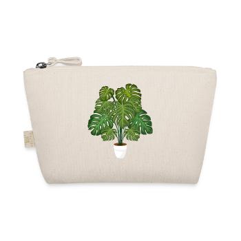 Monstera Deliciosa - Bio-Täschchen - Natur - Vorne