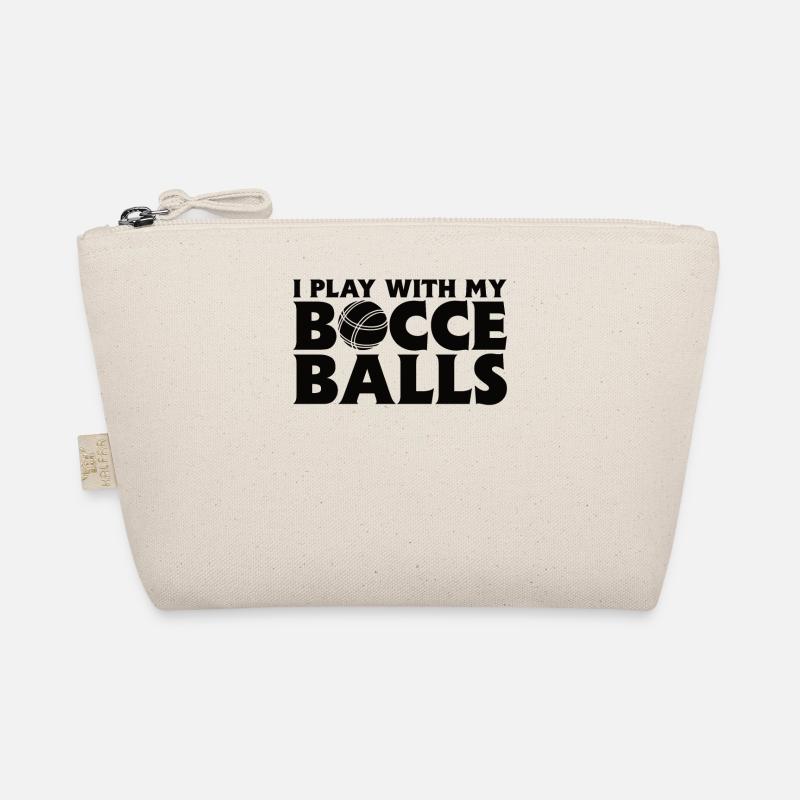 Bocce Quote Bocce Ball with Jack Bocci Game Bocce Organic Pouch