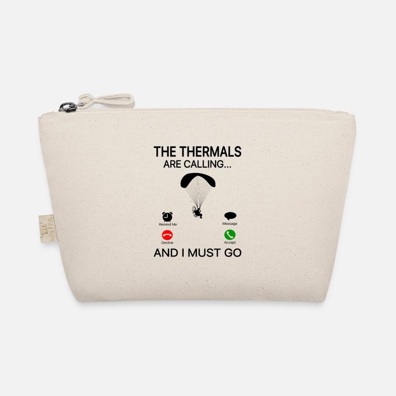 The Thermals Are Calling And I Must Go Paragliding Bio-Täschchen