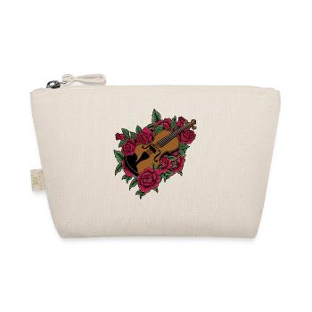 Violon Violoniste Fleur Florale - Trousse biologique - nature - Devant