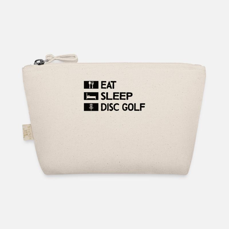 Disc Golf Disc-Golf Frisbee Baum Korb Abwurf - Bio-Täschchen - Natur