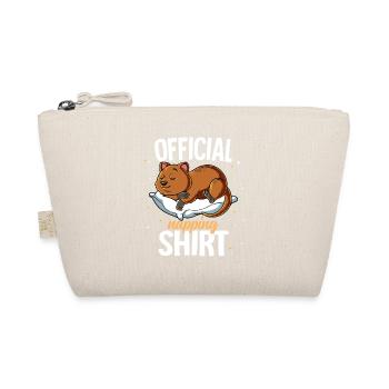 Sleeping Quokka Official Napping - Organic Pouch - nature - Front