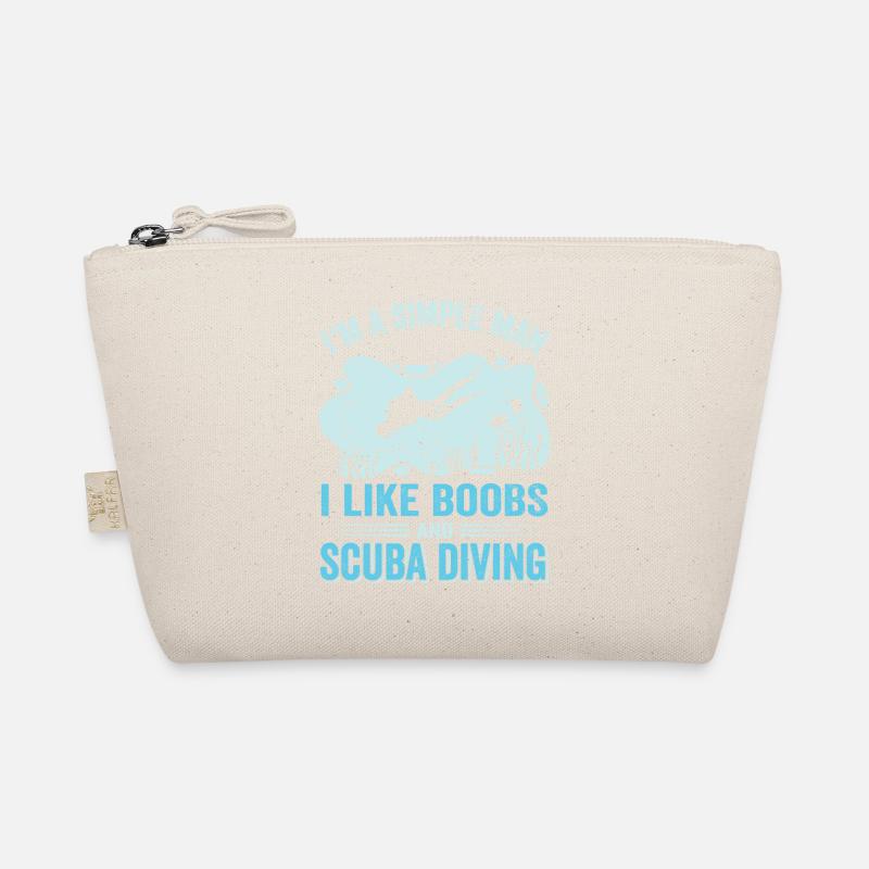 Diver Diving Gift, Holiday Egypt Gift Organic Pouch