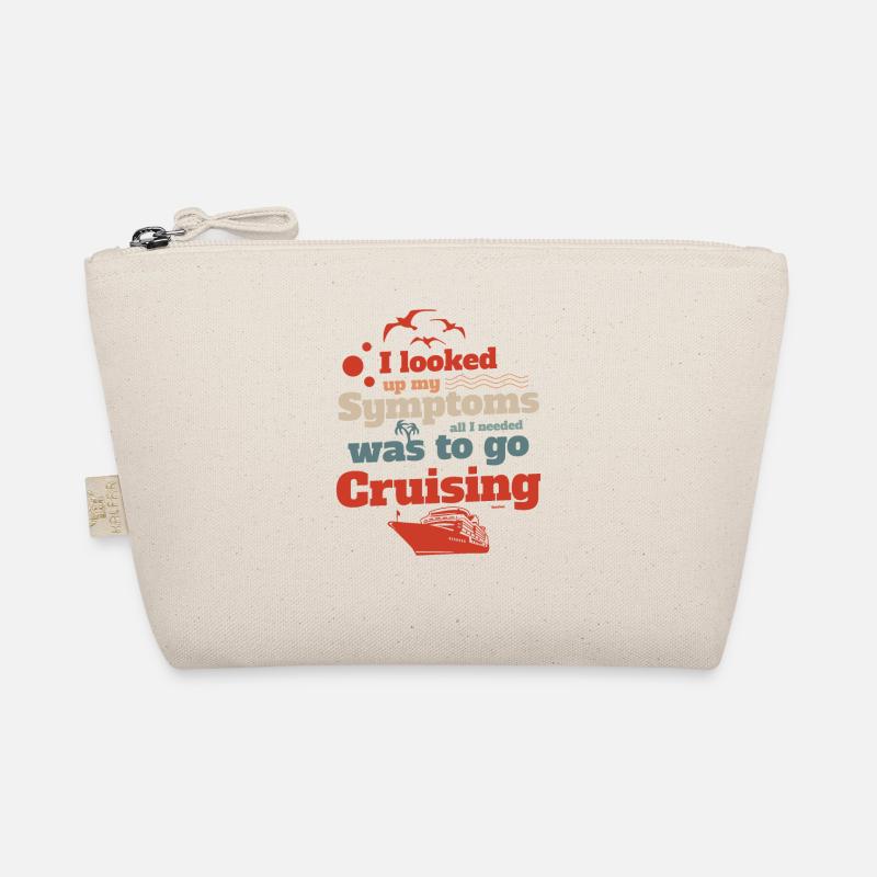 Kreuzfahrt Boot Schiff Seefahrer Geschenk Bio-Täschchen