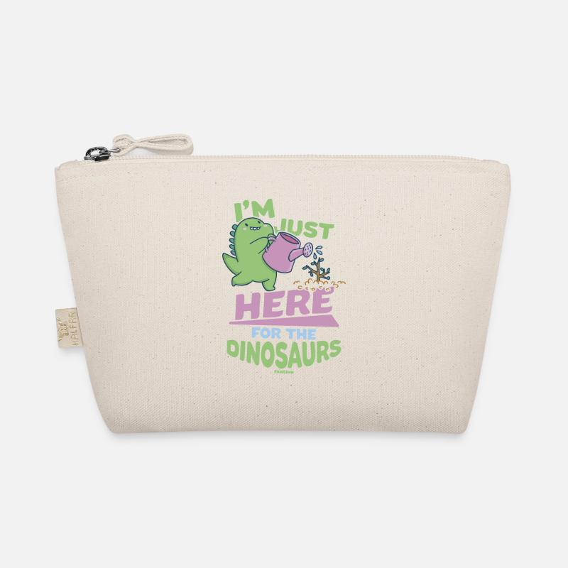 I'm Just Here For The Dinosaurs Organic Pouch