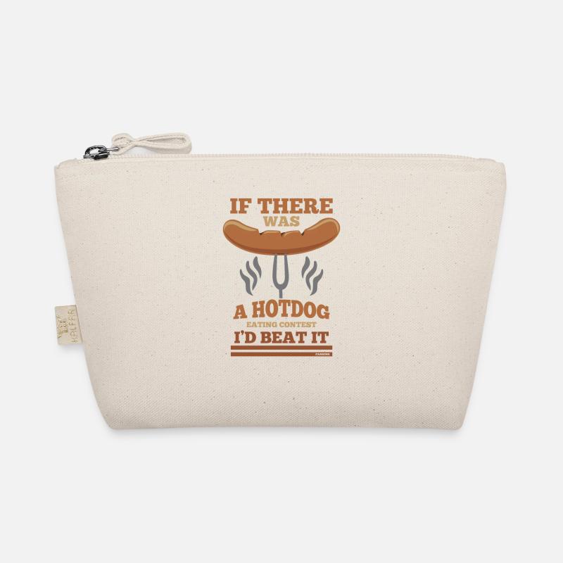 Hot-dog Manger Manger Drôle Dicton Trousse biologique