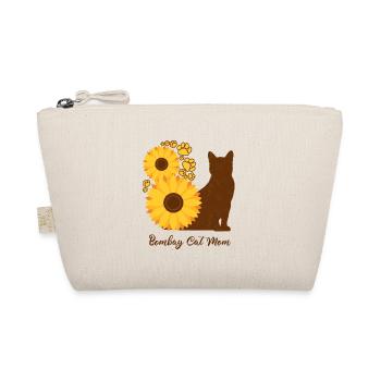 Sunflower Mother - Bombay Cat - Organic Pouch - nature - Front