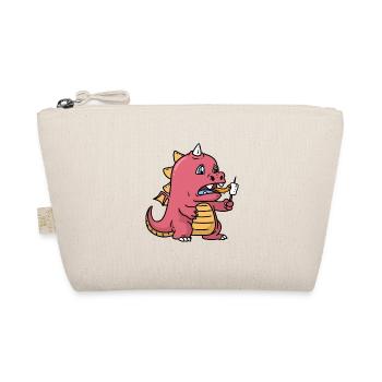 Baby Dragon Hungry Hungry Hunger Kids Baby - Organic Pouch - nature - Front
