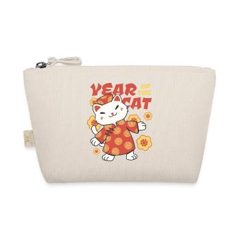 Vietnamesisches Neujahr Katze 2023 I Geschenk - Bio-Täschchen - Natur - Vorne