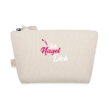 Ich Nagel Dich Nageldesignerin - Bio-Täschchen - Natur - Vorne
