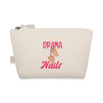 Ich Mache Kein Drama, Ich Mache Nägel - Bio-Täschchen - Natur - Vorne