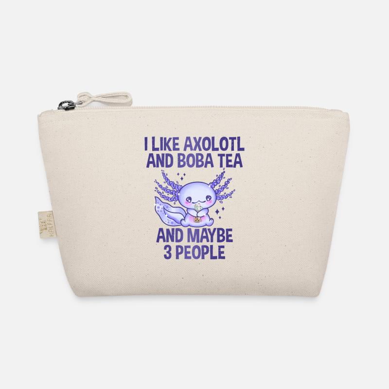 J’aime Axolotl et Boba Tea - Bobalotl pour Trousse biologique
