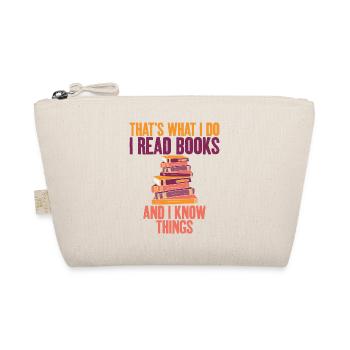 C’est ce que je fais, je lis des livres et je sais - Trousse biologique - nature - Devant