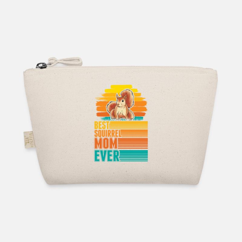 Best Squirrel Mom Ever Eichhörnchen Mama Organic Pouch
