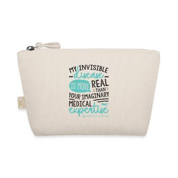 My Invisible Disease Dysautonomia Awareness - Organic Pouch - nature - Front