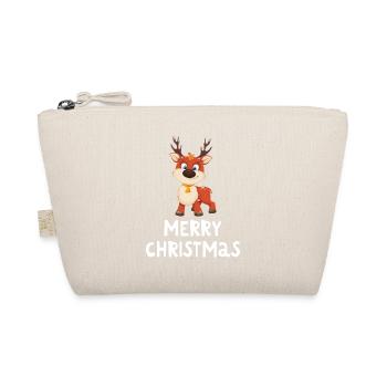 Joyeux Noël Drôle de Chemise de Noël - Trousse biologique - nature - Devant
