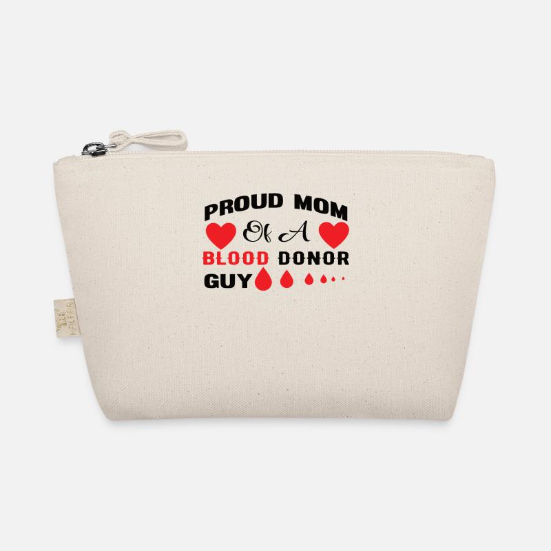 Blutspende Blutspenden Blutspender Mama Sohn Bio-Täschchen