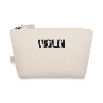Violon Violoniste Violon Vintage - Trousse biologique - nature - Devant
