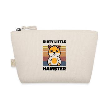 Dirty Little Hamster Hamster Pet Owner Animal Love - Bio-Täschchen - Natur - Vorne