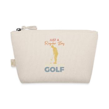 Golf Boy - Organic Pouch - nature - Front