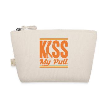 Golfing Golf Course Golf Play Gift - Organic Pouch - nature - Front