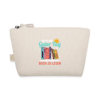 Es ist ein guter Tag, um ein Buch zu lesen Literat - Bio-Täschchen - Natur - Vorne