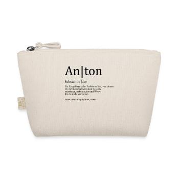 Erzgebirge Anton - Bio-Täschchen - Natur - Vorne