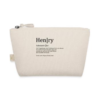 Erzgebirge Henry - Bio-Täschchen - Natur - Vorne