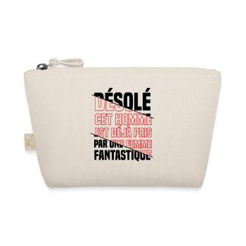 Désolé cet homme est déjà pris par une femme - Trousse biologique - nature - Devant