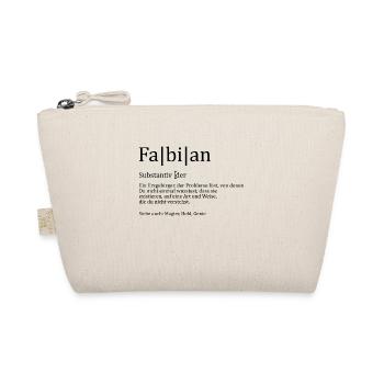 Erzgebirge Fabian - Bio-Täschchen - Natur - Vorne