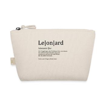 Erzgebirge Leonard - Bio-Täschchen - Natur - Vorne