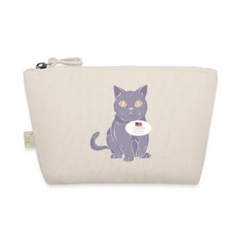 I'm Living the Meowing Dream - Independence Day - Organic Pouch - nature - Front