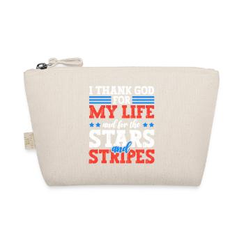 I thank God for my life and for the stars - Organic Pouch - nature - Front