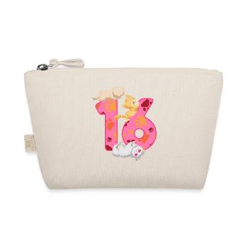 16th birthday kitten | Cat Birthday Shirt - Organic Pouch - nature - Front