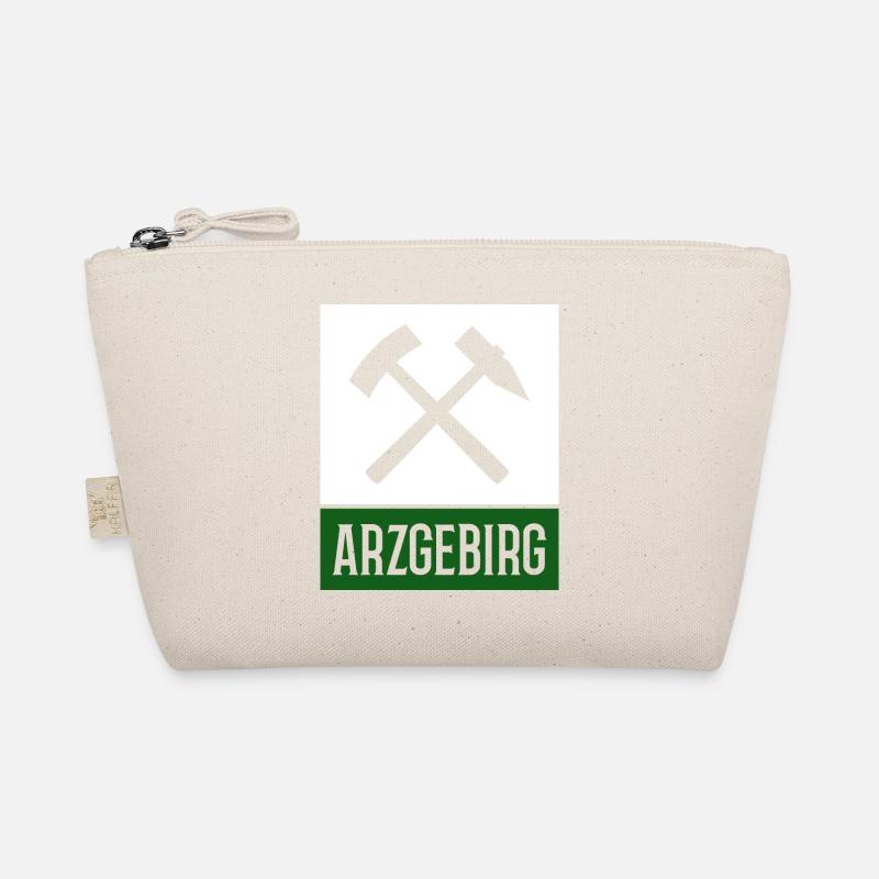 Arzgebirg Hammer Bergbau - Bio-Täschchen - Natur