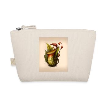 Carnivorous Plants House Plant Graphic Bug Eating - Bio-Täschchen - Natur - Vorne