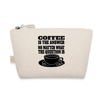 Coffee Coffee Gift Coffee Bean Cup Caffeine - Organic Pouch - nature - Front