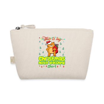 Ceci est ma chemise de film de Noël - Trousse biologique - nature - Devant