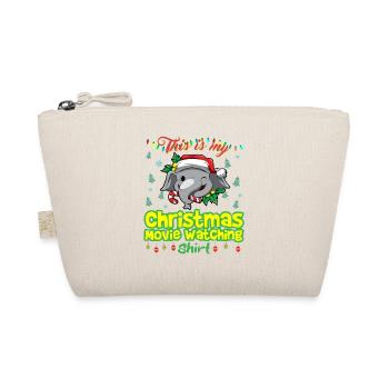 Ceci est ma chemise de film de Noël - Trousse biologique - nature - Devant