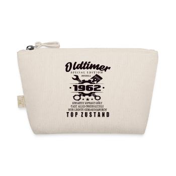 Oldtimer Special Edition Modell 1962 Geburtstag - Bio-Täschchen - Natur - Vorne