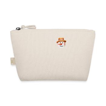 Bonhomme de neige Vintage Hiver - Trousse biologique - nature - Devant