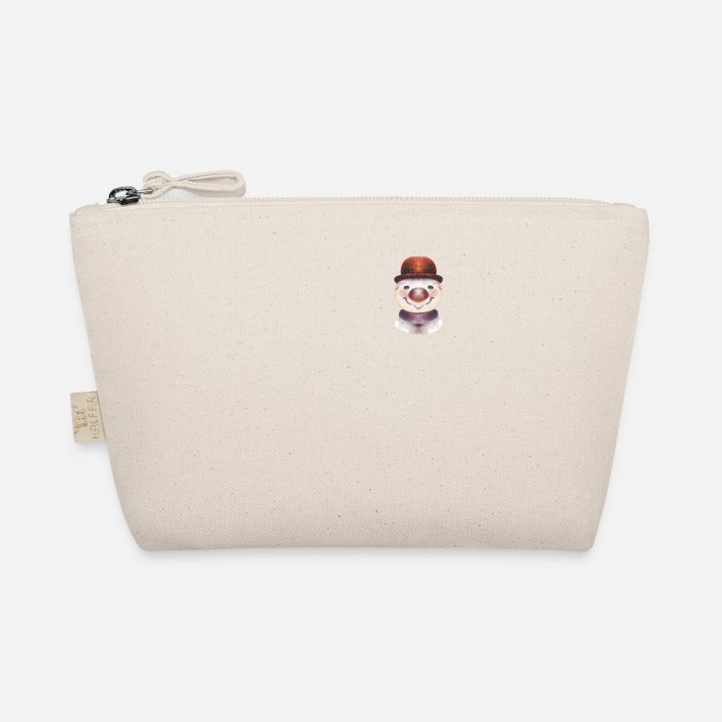 Snowman Head Organic Pouch