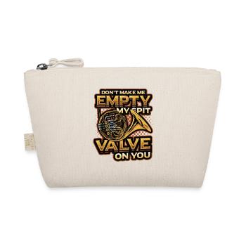 Empty My Spit, value French horn - Organic Pouch - nature - Front