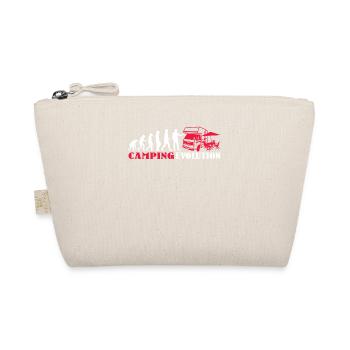 Camper Geschenkidee Camping - Bio-Täschchen - Natur - Vorne