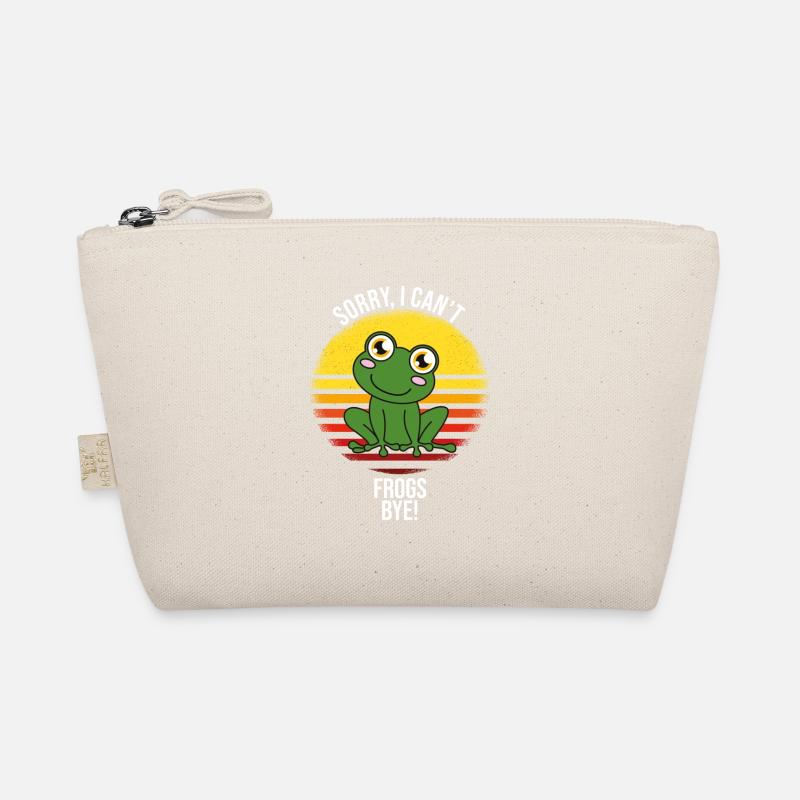 Frog Sorry I Can't Frogs Bye Organic Pouch