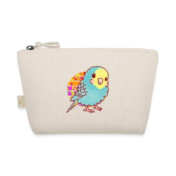 Kawaii budgerigar - Organic Pouch - nature - Front