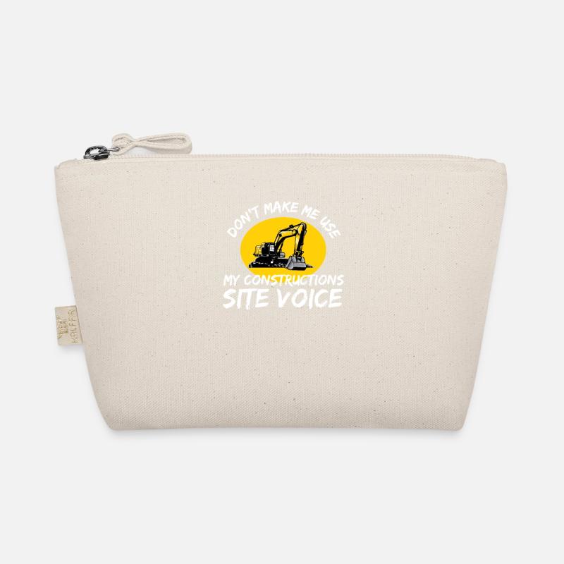 Construction machine machine operator Construction site excavator Organic Pouch