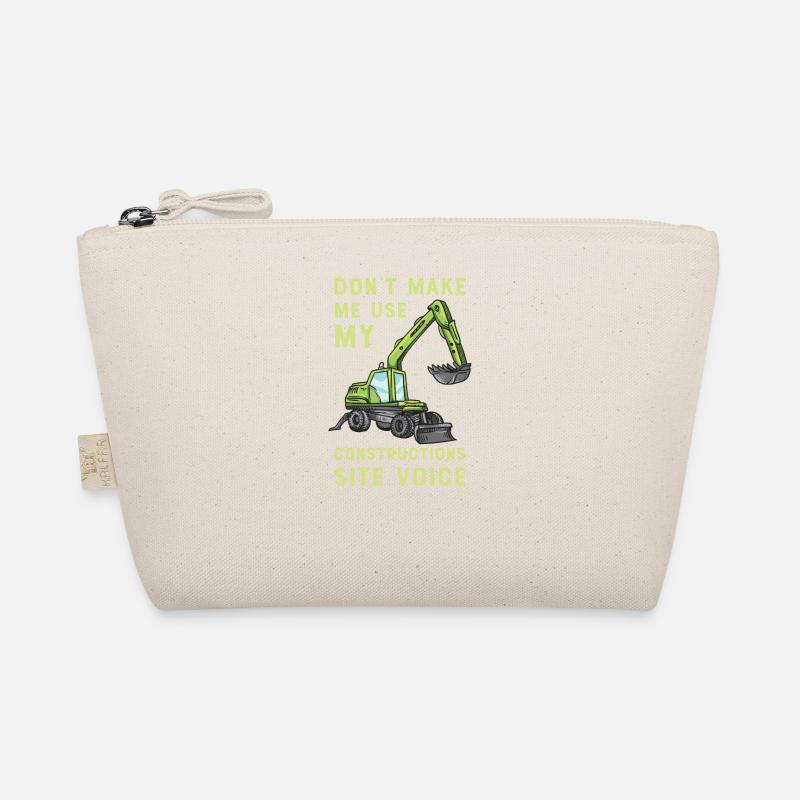 Construction machine machine operator Construction site excavator Organic Pouch