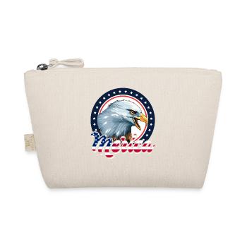 Merica Eagle USA American Flag Memorial Day VI - Trousse biologique - nature - Devant
